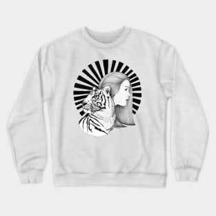 Spirit Animal The Tiger Crewneck Sweatshirt